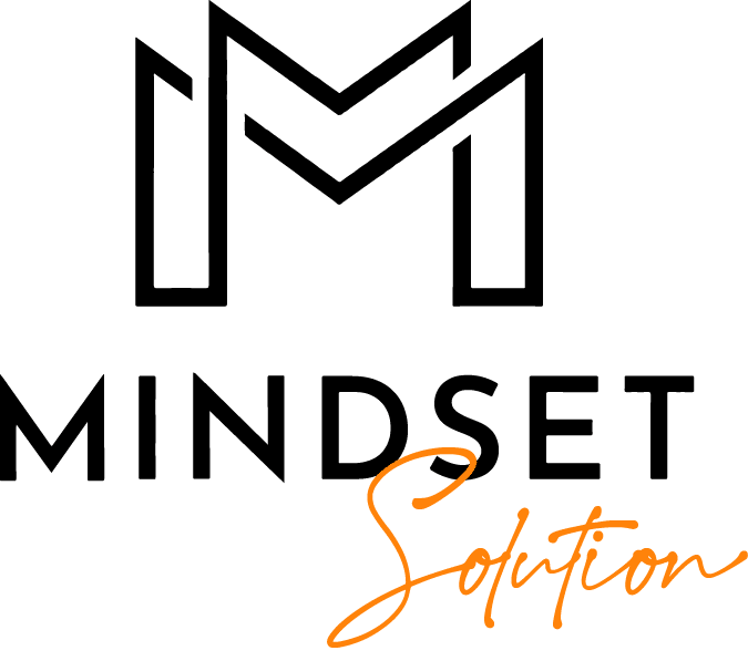 Logo Mindset Solution noir et orange – Caen